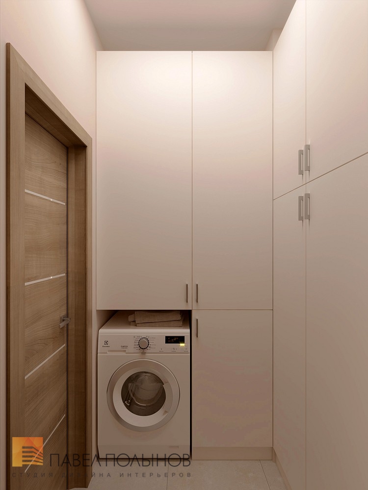 Фото дизайн хозяйственной комнаты из проекта «Дизайн квартиры в современном стиле, ЖК «Home Sweet Home», 129 кв.м.»