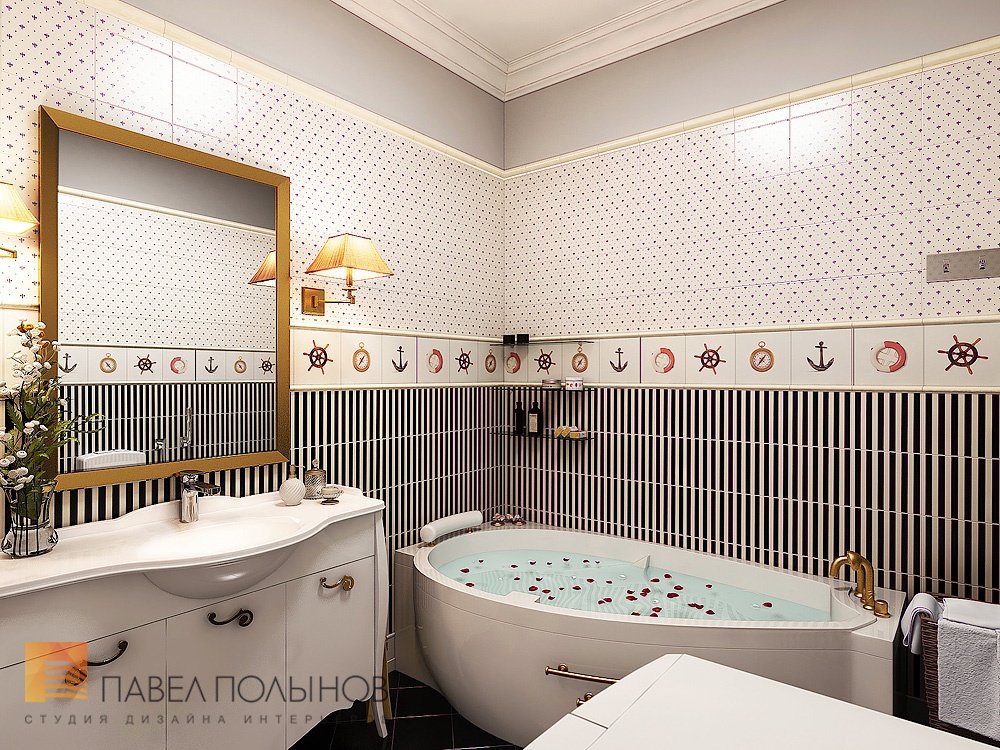 Фото ванная комната из проекта «Ванные комнаты»