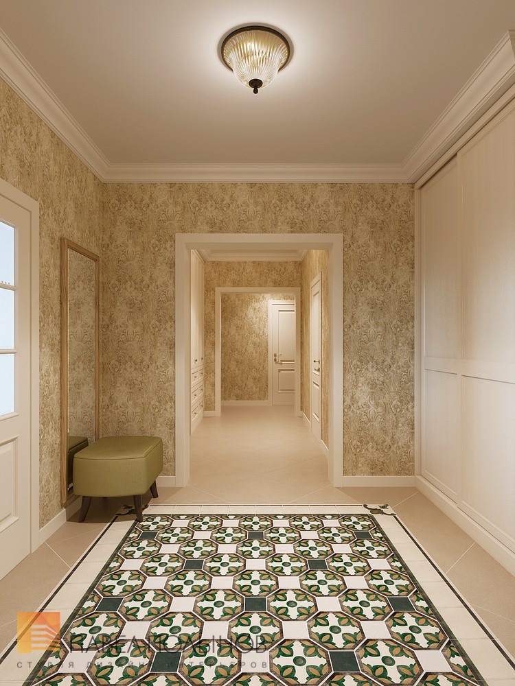 Фото холл из проекта «Квартира в классическом стиле, ЖК «Time дом у Московской», 120 кв.м.»