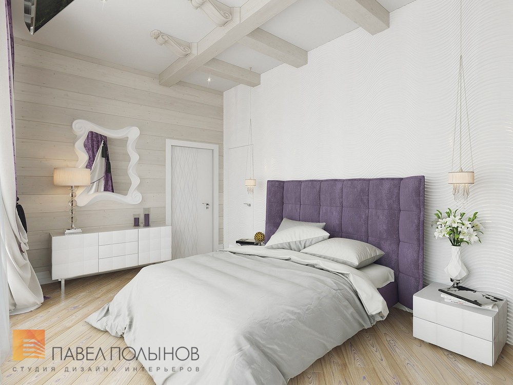 Фото спальня из проекта «Интерьер загородного дома в Репино, 347 кв.м.»
