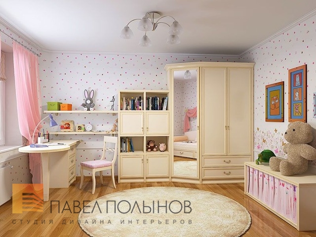 Фото детская комната из проекта «Красносельское шоссе - дизайн интерьера квартиры 110 кв.м»