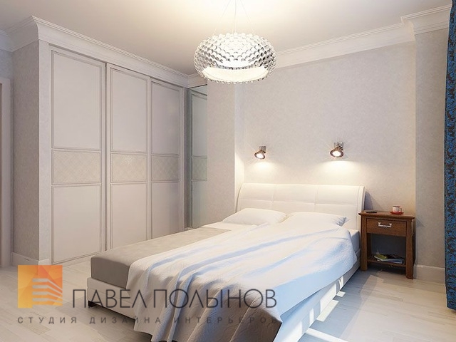 Фото спальня из проекта «Приморский пр. - дизайн интерьера квартиры 76 кв.м» Фото спальня из проекта «Приморский пр. - дизайн интерьера квартиры 76 кв.м»