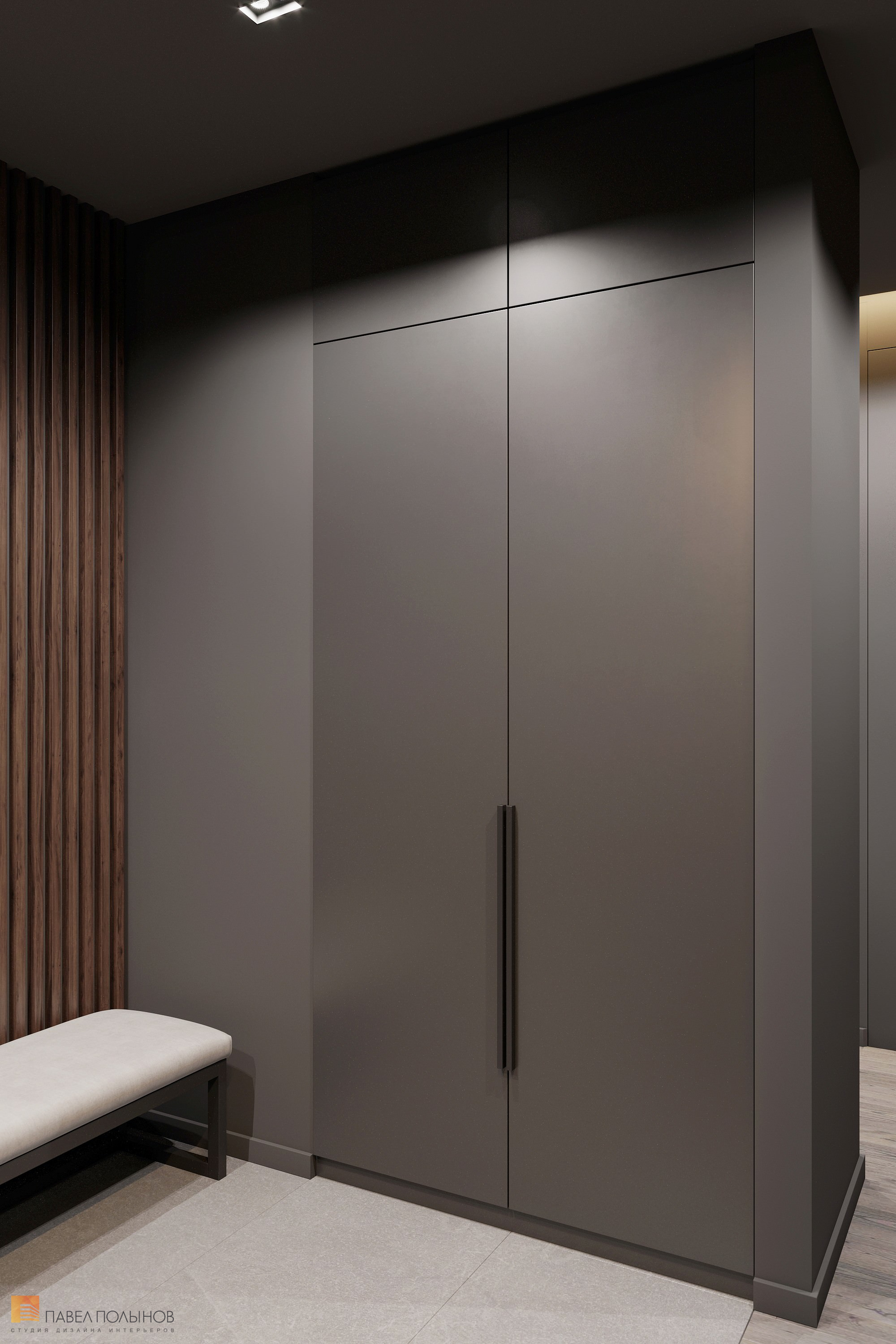 Фото коридор из проекта «Интерьер квартиры в современном стиле, ЖК «Символ», 64 кв.м.»
