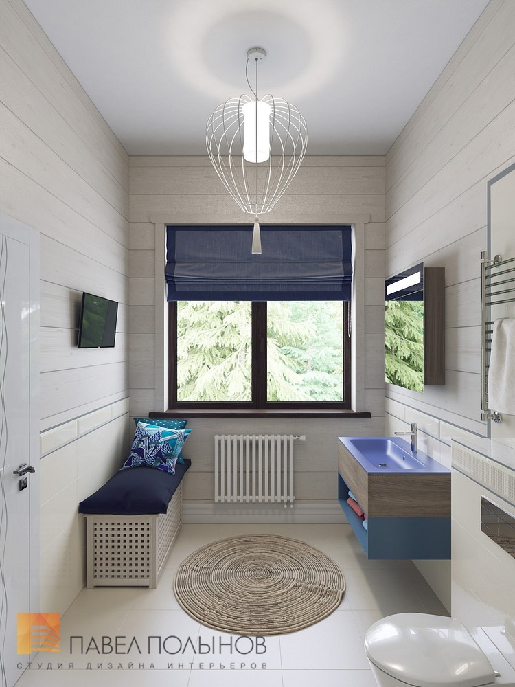 Фото ванная комната из проекта «Интерьер загородного дома в Репино, 347 кв.м.»
