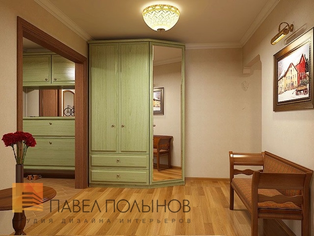 Фото дизайн холла из проекта «Красносельское шоссе - дизайн интерьера квартиры 110 кв.м»