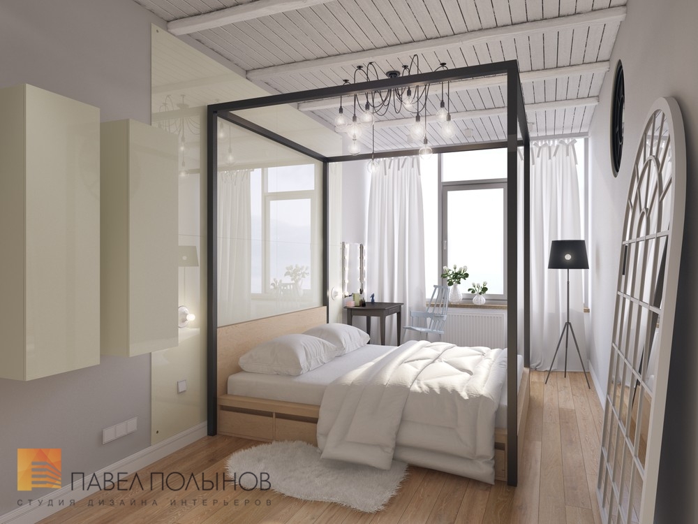 Фото спальня из проекта «Интерьер трехкомнатной квартиры в элитном доме «Таврический», 112 кв.м»