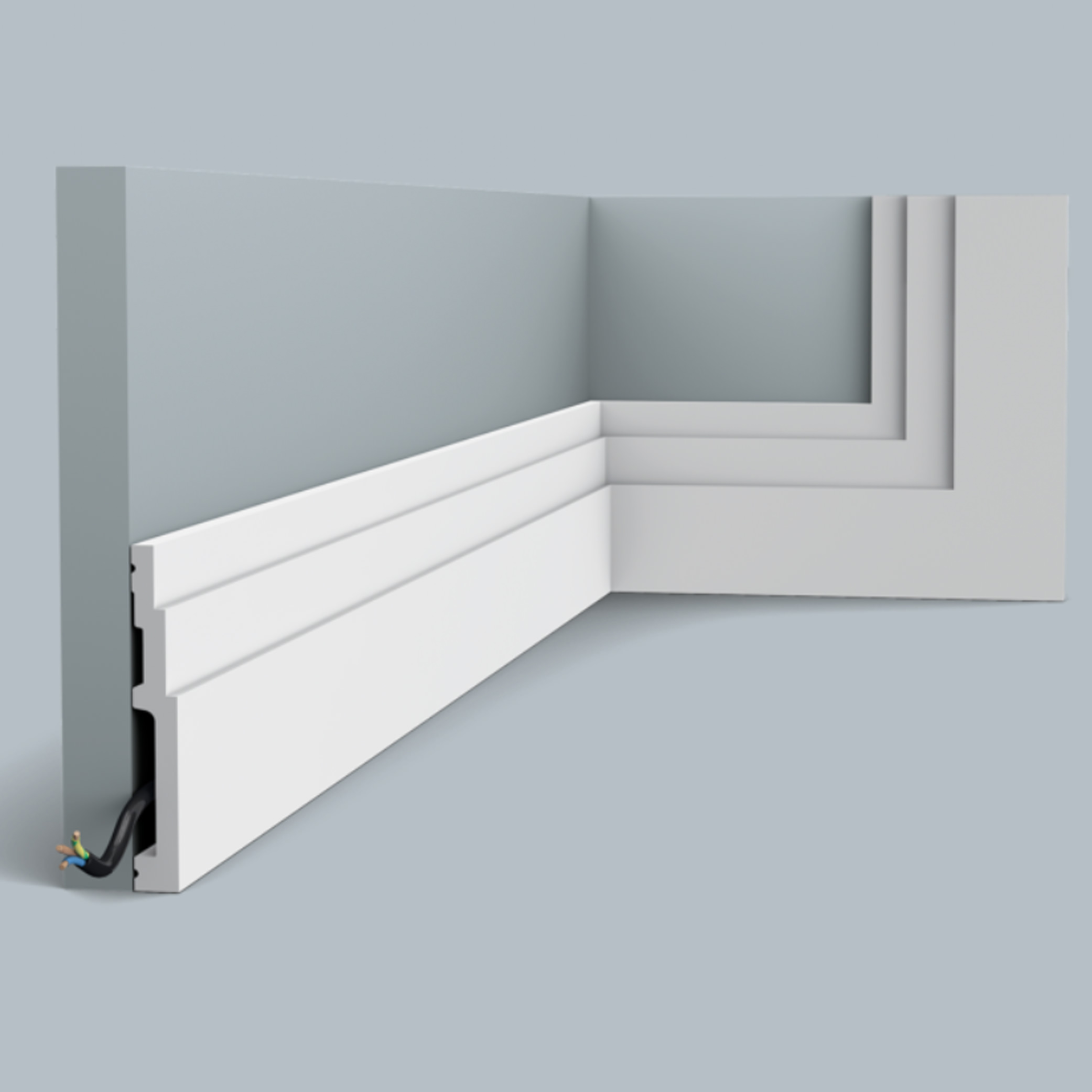 Плинтус ORAC DECOR SX180 HIGHT LINE Плинтус ORAC DECOR SX180 HIGHT LINE