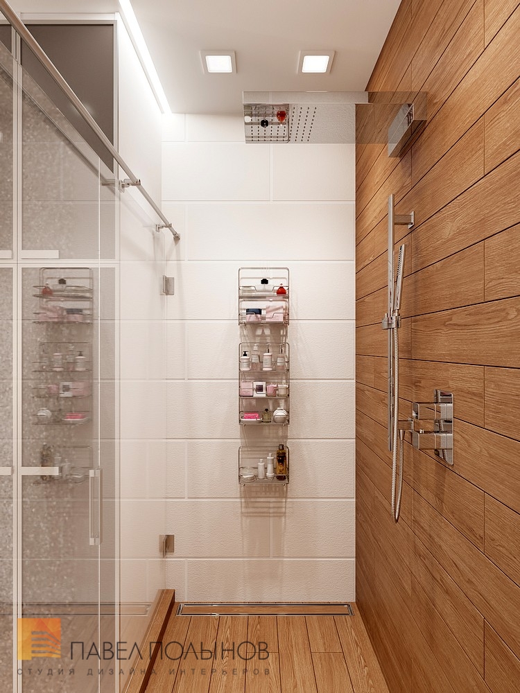 Фото ванная комната из проекта «Дизайн квартиры 70 кв.м. в современном стиле, ЖК «Новомосковский»»