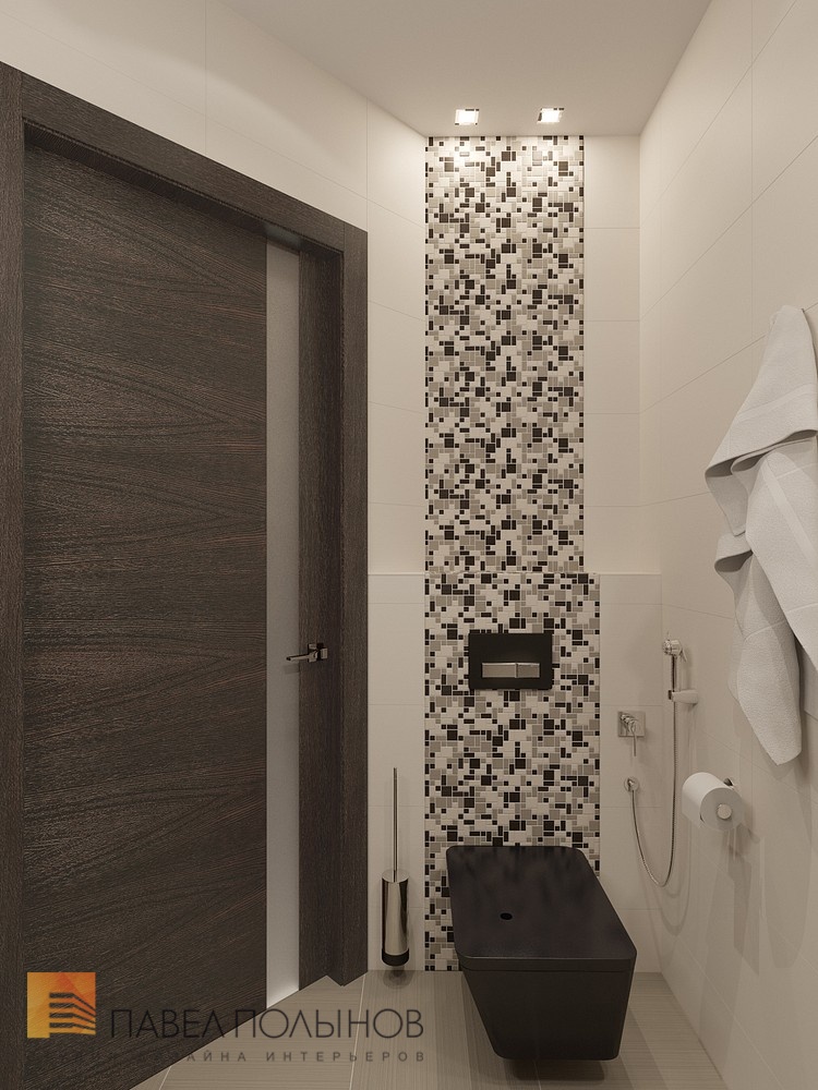 Фото интерьер ванной комнаты из проекта «Дизайн интерьера квартиры в ЖК «Никитинская усадьба», 40 кв.м.»