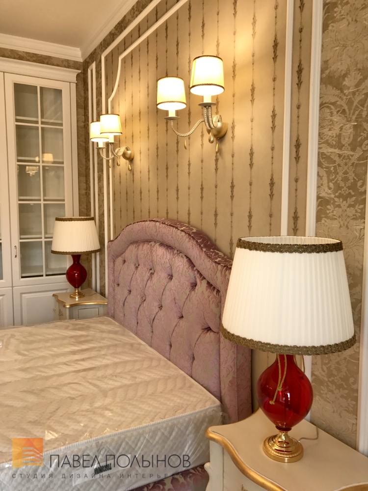 Фото ремонт и отделка спальни из проекта «Ремонт четырехкомнатной квартиры в классическом стиле, ЖК «Парадный квартал», 169 кв.м.»