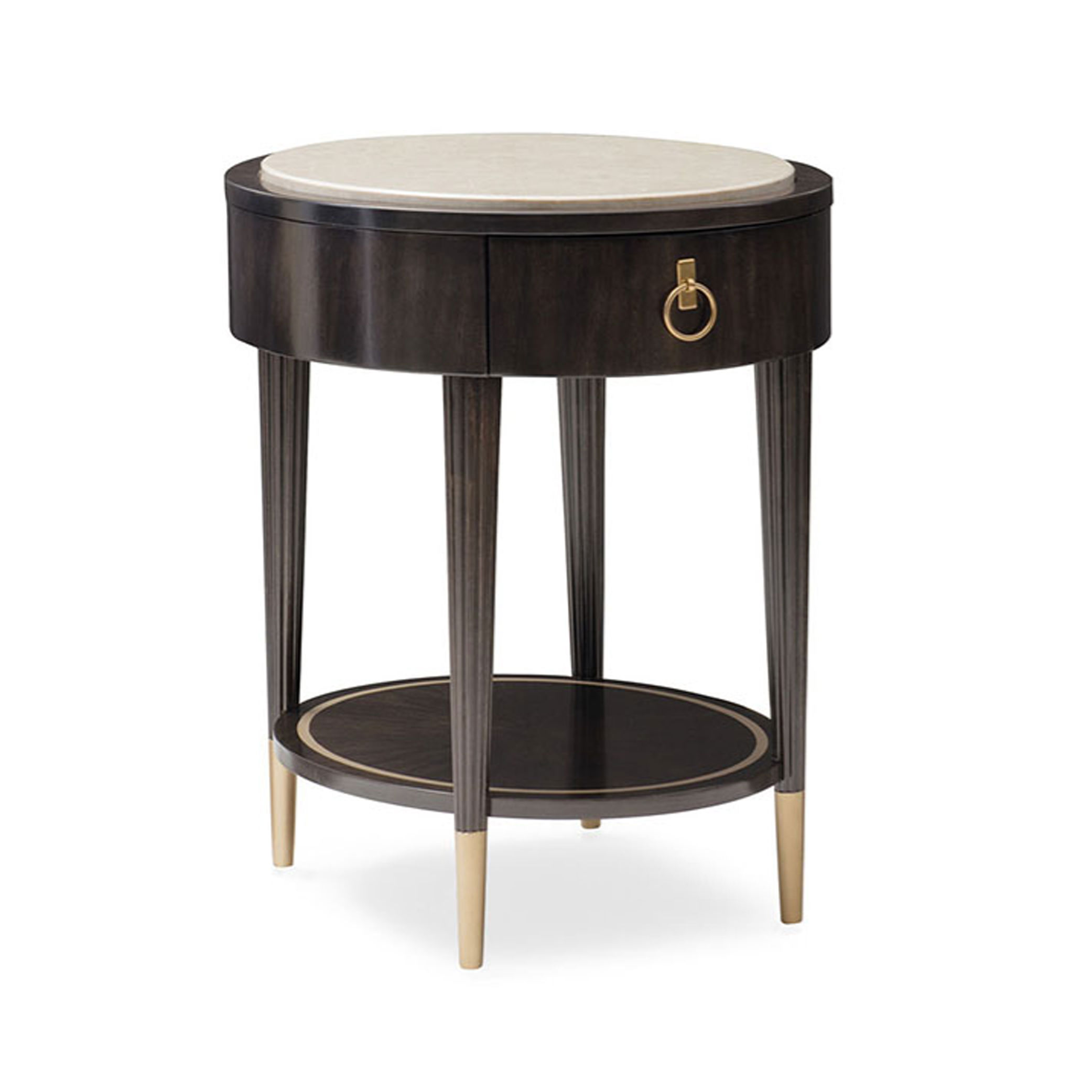Приставные столики в гостиной CARACOLE ROUND Приставные столики в гостиной CARACOLE ROUND
