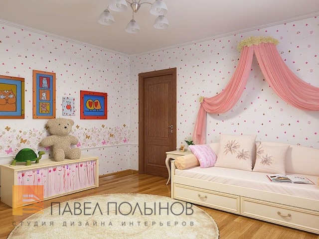 Фото интерьер детской комнаты из проекта «Красносельское шоссе - дизайн интерьера квартиры 110 кв.м» Фото интерьер детской комнаты из проекта «Красносельское шоссе - дизайн интерьера квартиры 110 кв.м»