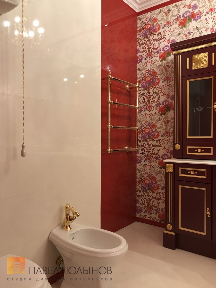Фото ремонт и отделка ванной комнаты из проекта «Ремонт четырехкомнатной квартиры в классическом стиле, ЖК «Парадный квартал», 169 кв.м.»