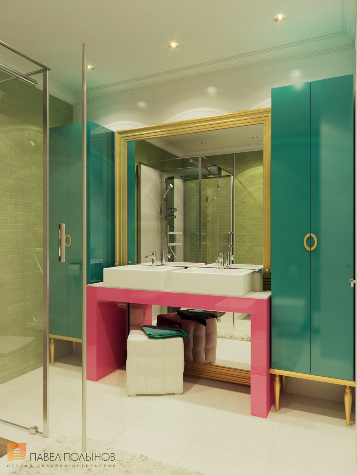 Фото ванная комната из проекта «Дизайн интерьера квартиры в ЖК «Ижора Парк»»