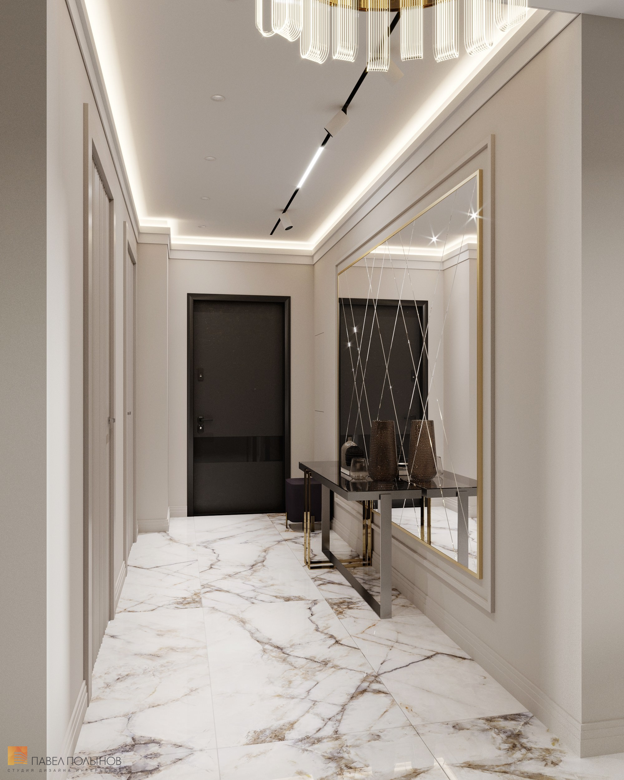 Фото холл из проекта «Интерьер квартиры в современном стиле, 178 кв.м.»