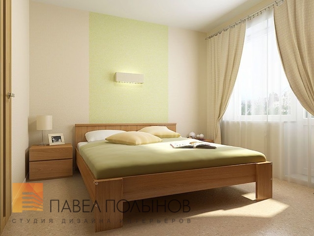 Фото спальня из проекта «Комендантский пр. - дизайн интерьера квартиры 50 кв.м»