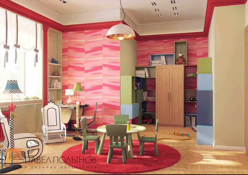 Фото интерьер детской комнаты из проекта «г. Москва, Таунхаус в поселке «Ангелово», 143 кв.м»