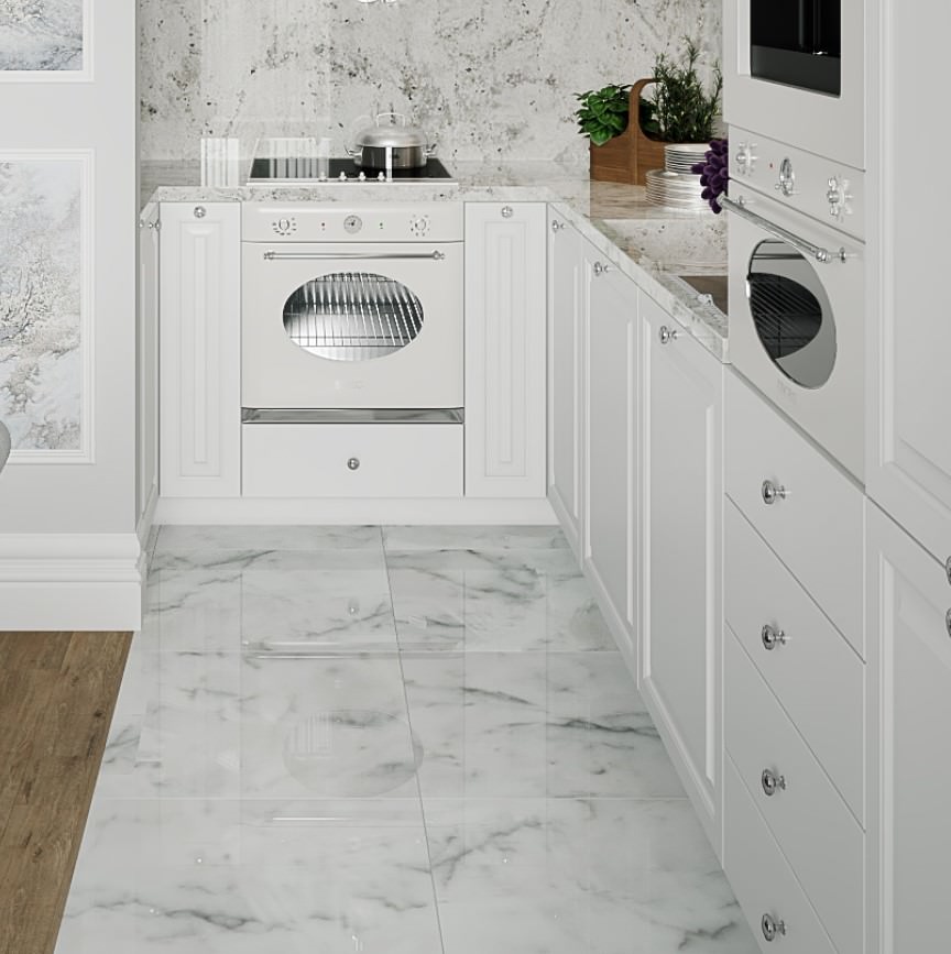 Керамогранит JEWELS BIANCO STATUARIO MIRAGE Керамогранит JEWELS BIANCO STATUARIO MIRAGE
