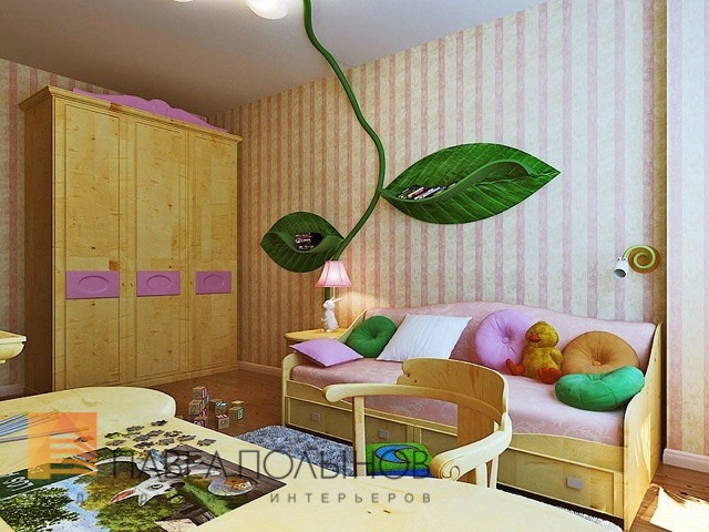 Фото интерьер детской комнаты из проекта «Детские»