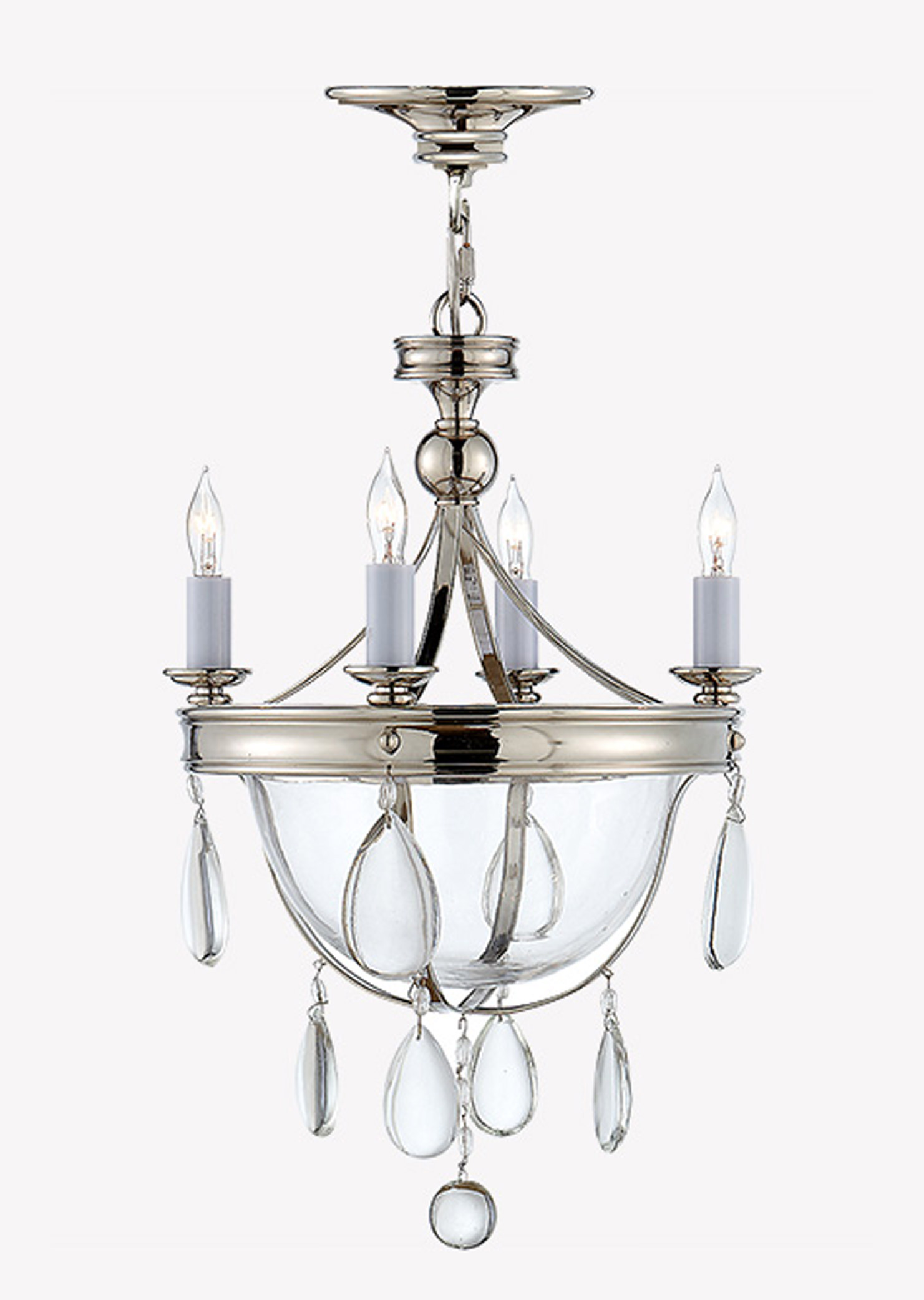Люстры в прихожей и холле VISUAL COMFORT DEVON MINI GLASS Люстры в прихожей и холле VISUAL COMFORT DEVON MINI GLASS