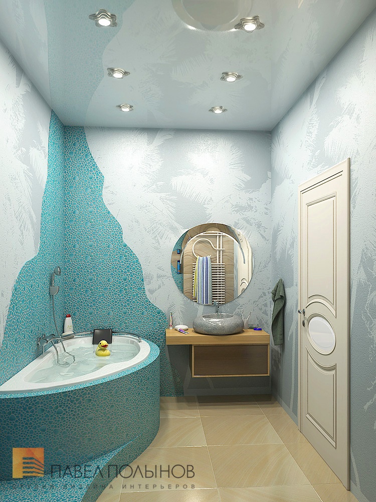 Фото дизайн ванной из проекта «Ванные комнаты»