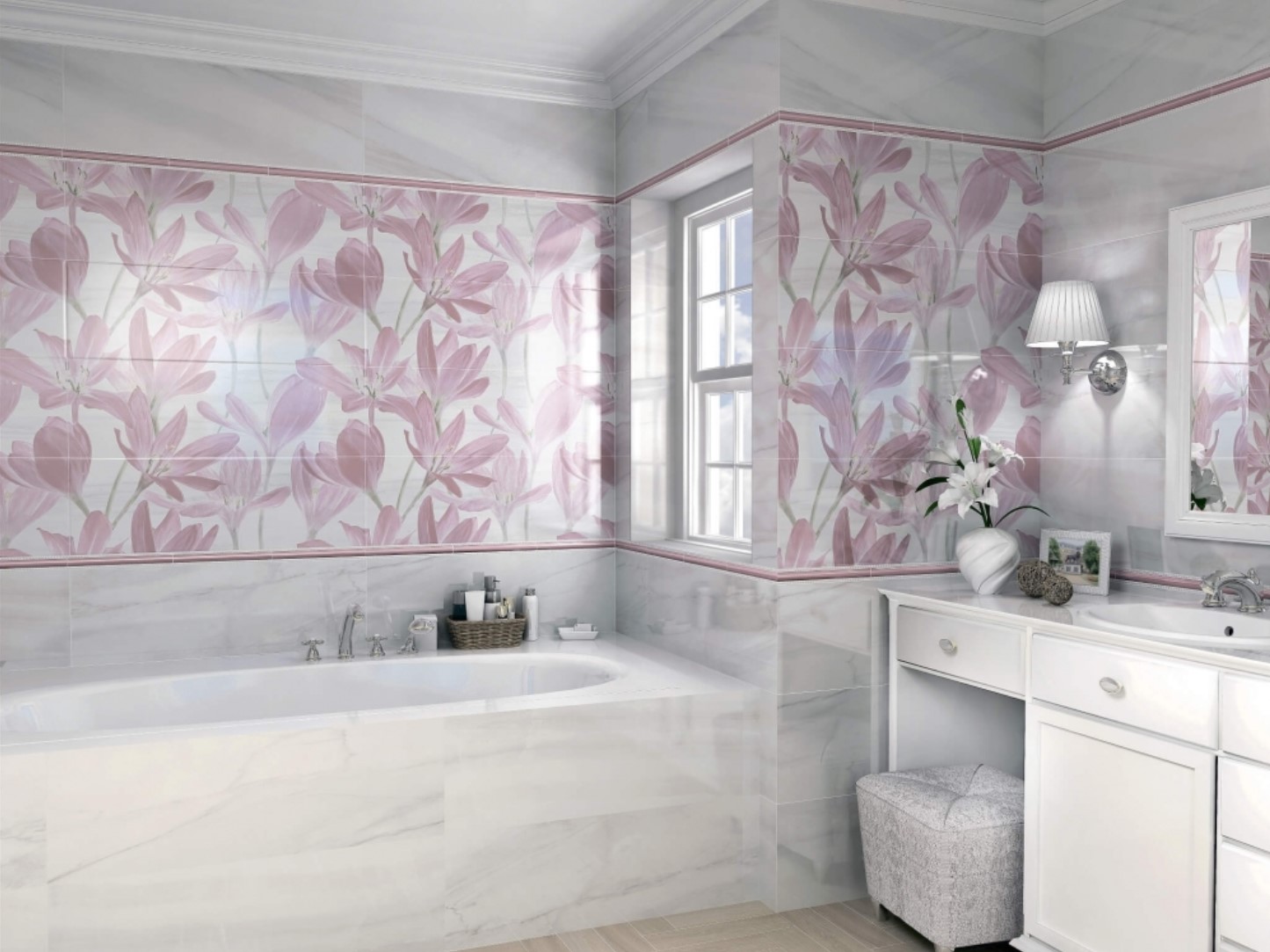 Керамическая плитка KERAMA MARAZZI САДЫ ФОРБУРИ КРОКУС Керамическая плитка KERAMA MARAZZI САДЫ ФОРБУРИ КРОКУС