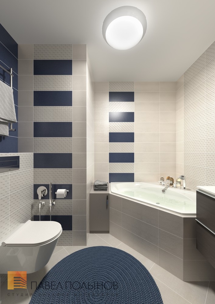 Фото ванная комната из проекта «Ванные комнаты»