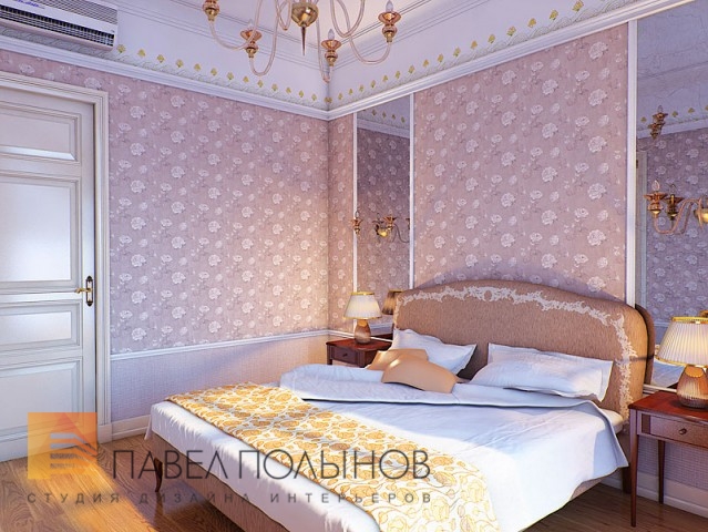 Фото дизайн спальни из проекта «ул. Казначейская - дизайн интерьера квартиры 95 кв.м»