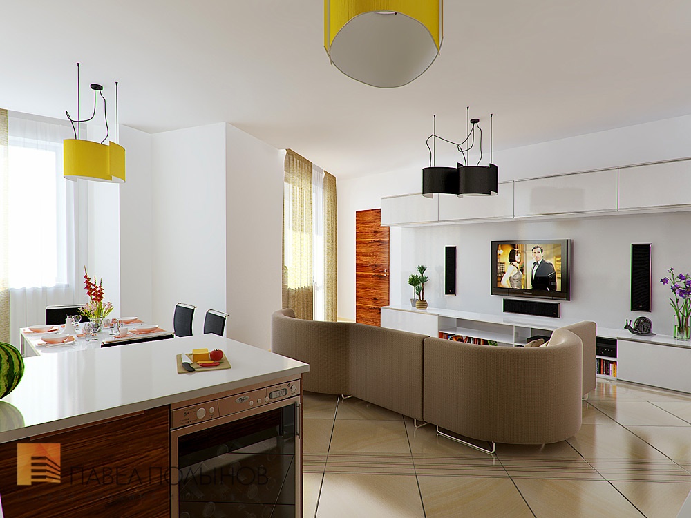 Фото дизайн гостиной из проекта «Гостиные»