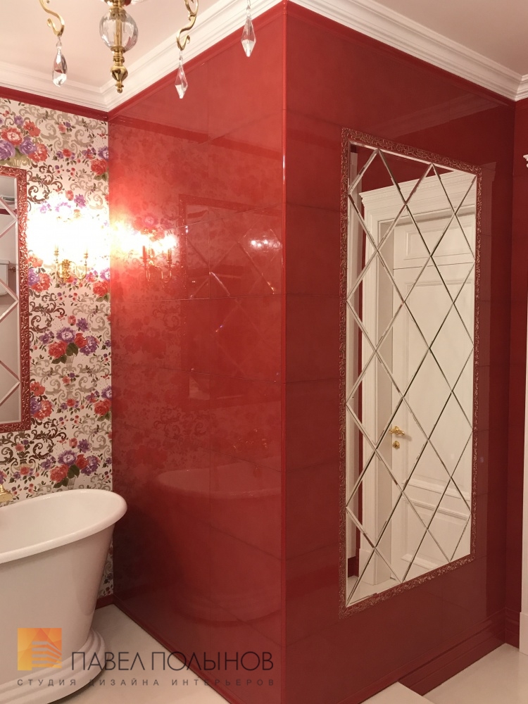 Фото ремонт ванной комнаты из проекта «Ремонт четырехкомнатной квартиры в классическом стиле, ЖК «Парадный квартал», 169 кв.м.»