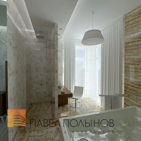 Фото дизайн ванной комнаты из проекта «Ванные комнаты» Фото дизайн ванной комнаты из проекта «Ванные комнаты»