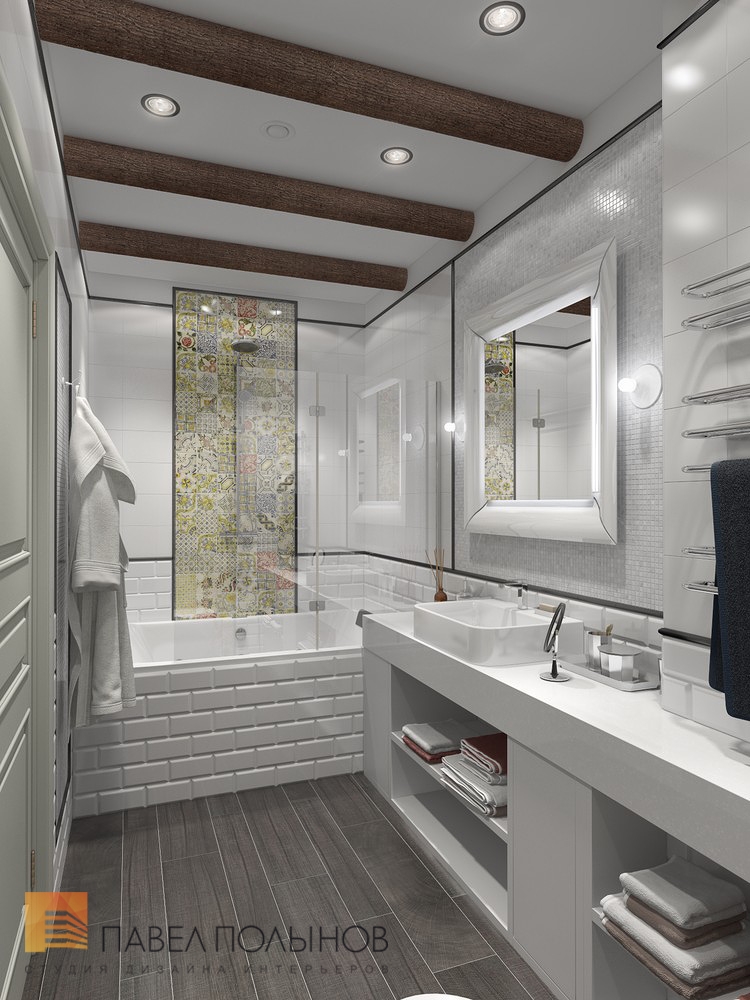 Фото ванная комната из проекта «Интерьер трехкомнатной квартиры в элитном доме «Таврический», 112 кв.м»