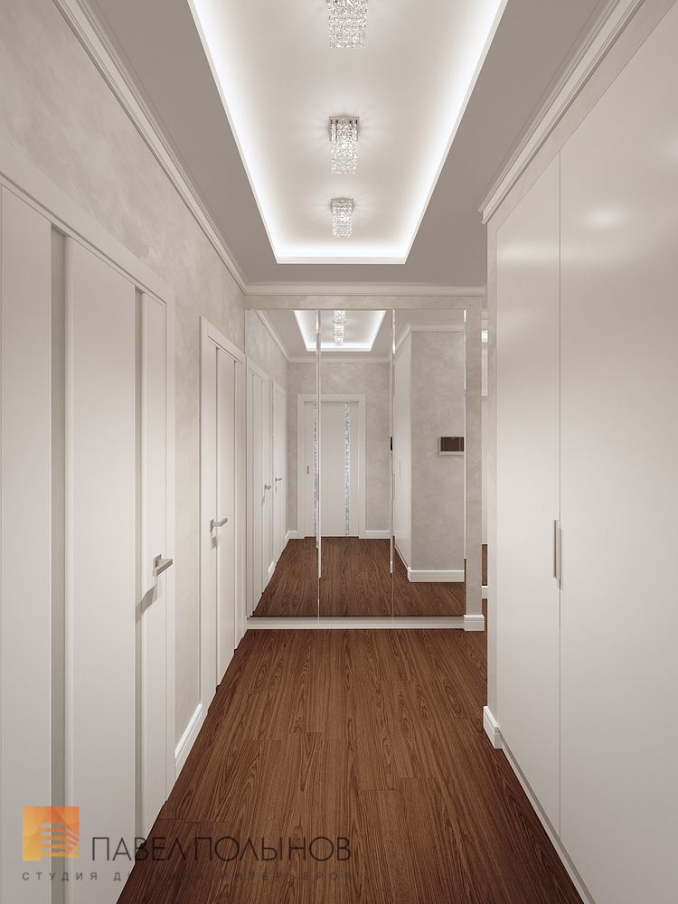 Фото холл из проекта «Интерьер квартиры 70 кв.м. в стиле современной классики, ЖК «Семь столиц»»