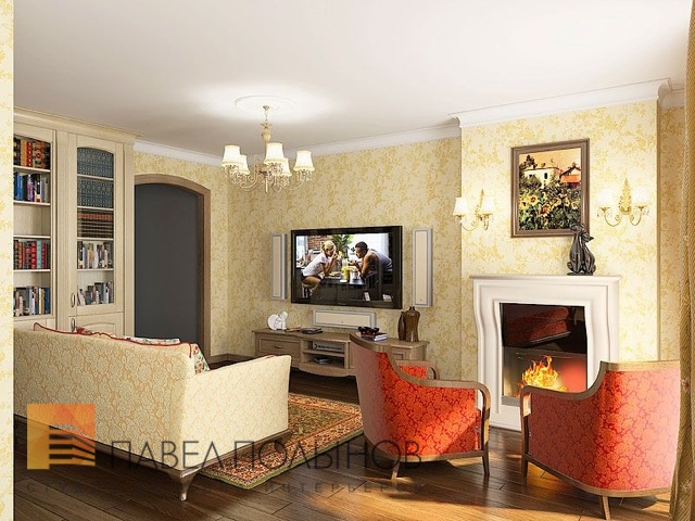Фото дизайн интерьера гостиной из проекта «Гостиные»
