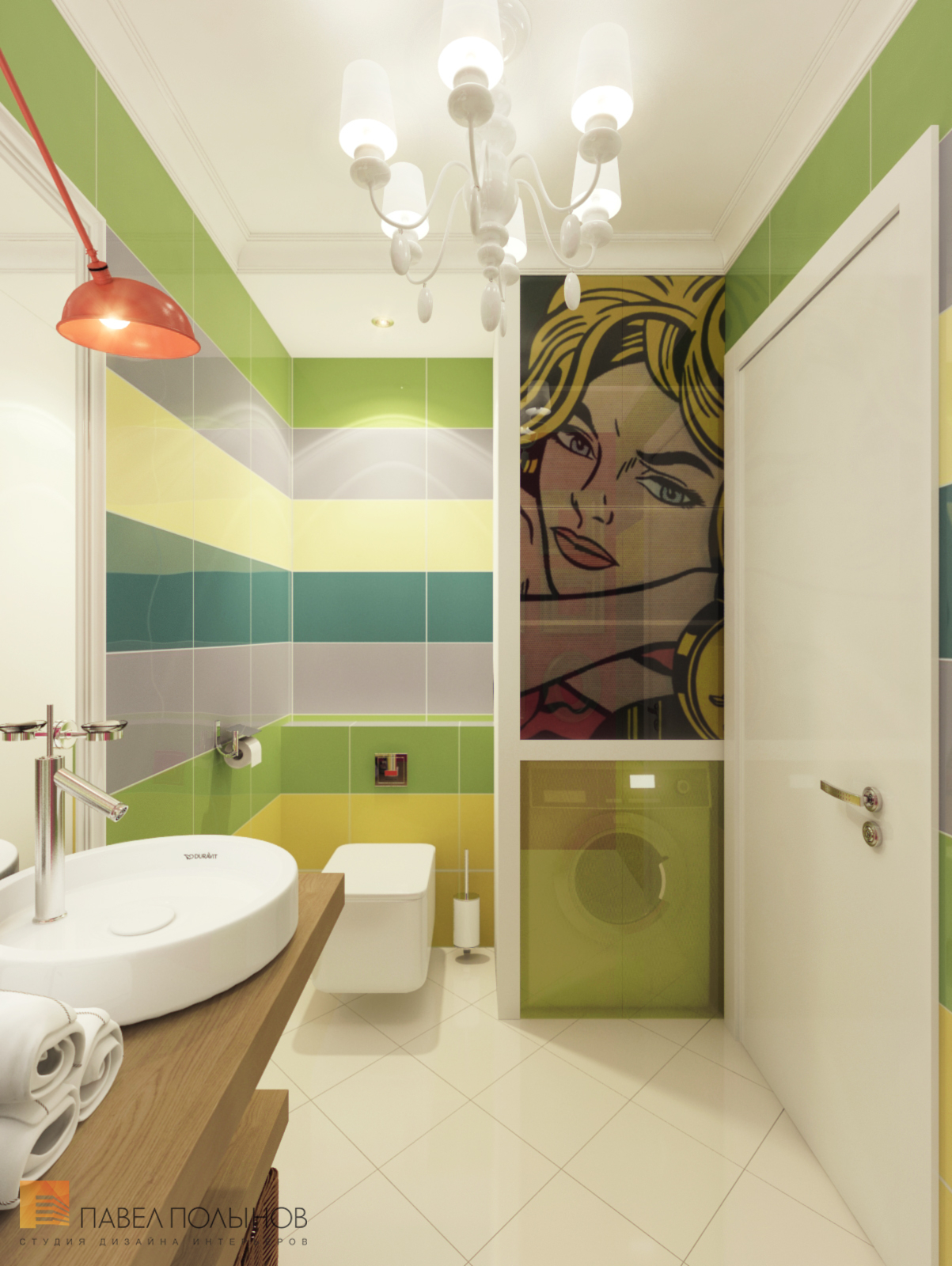 Фото интерьер санузла из проекта «Дизайн интерьера квартиры в ЖК «Ижора Парк»»