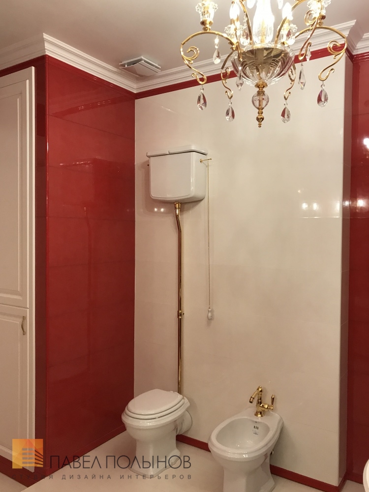 Фото отделка ванной комнаты из проекта «Ремонт четырехкомнатной квартиры в классическом стиле, ЖК «Парадный квартал», 169 кв.м.»