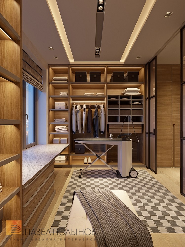 Фото дизайн гардеробной комнаты из проекта «none»