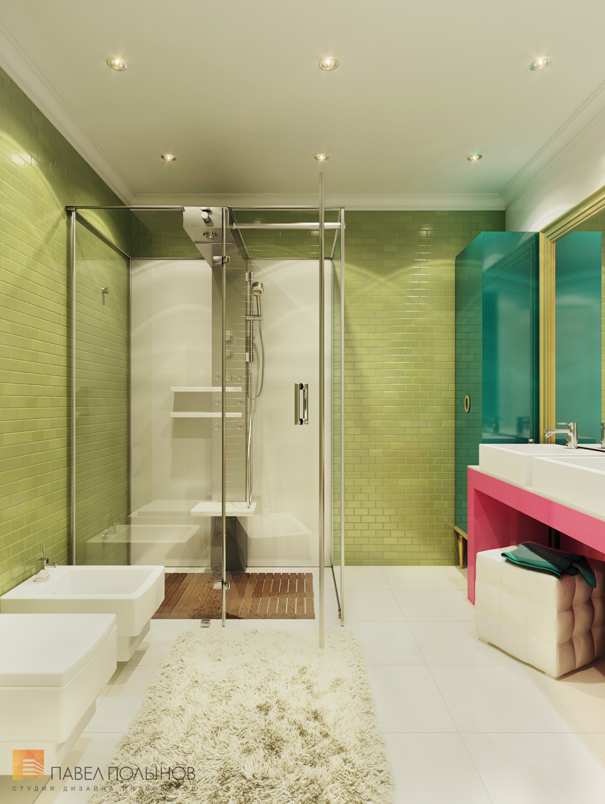 Фото интерьер ванной комнаты из проекта «Дизайн интерьера квартиры в ЖК «Ижора Парк»»