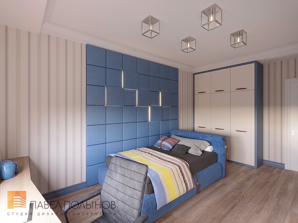 Фото интерьер детской комнаты из проекта «Дизайн трехкомнатной квартиры 100 кв.м. в стиле неоклассики, ЖК «Смольный парк»»