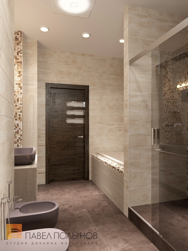 Фото интерьер ванной комнаты из проекта «Ванные комнаты»