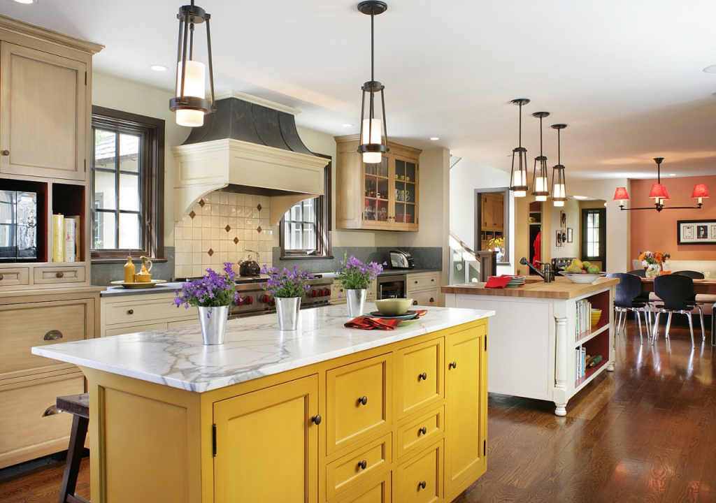 6 стильних способів використовувати жовтий колір в інтер'єрі кухні