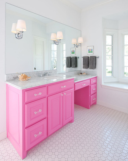 Як використовувати рожевий колір в інтер'єрі ванної
