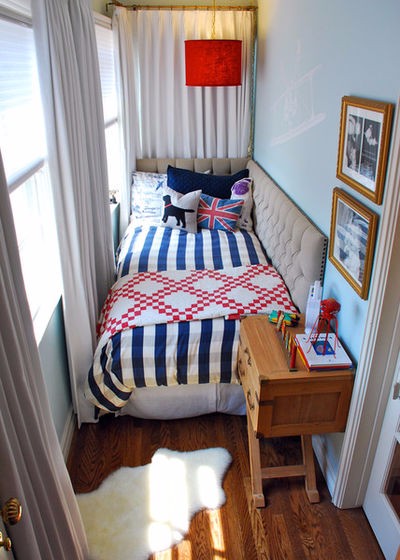Как сделать маленькую спальню более просторной и вместительной
