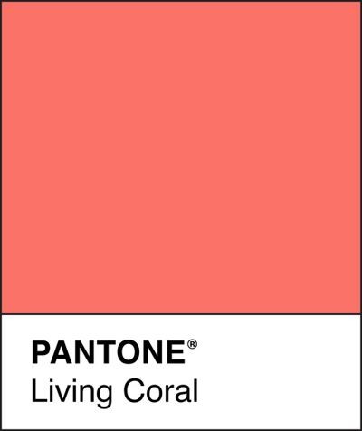 Как использовать в интерьере теплый коралловый - самый модный цвет года