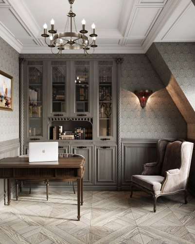 Дизайн кабинета в доме и квартире - лучшие идеи и реализованные проекты наших клиентов.