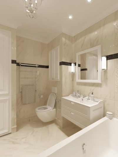 Готовые решения в дизайне ванных комнат