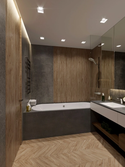 Ванная комната коричневого цвета: + реальных фото